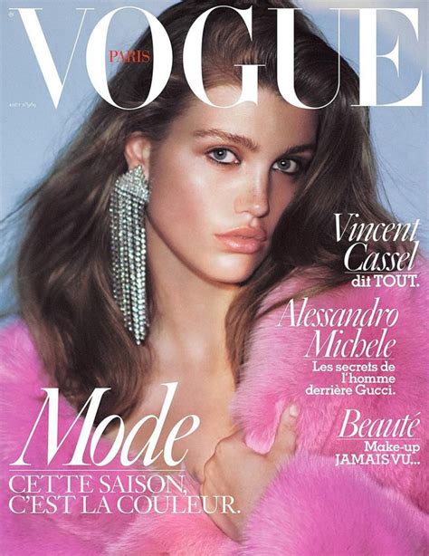 Models Web Vogue Paris Août 2016