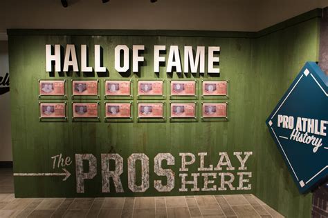 Hall Of Fame Wall Pro Athlete Inc