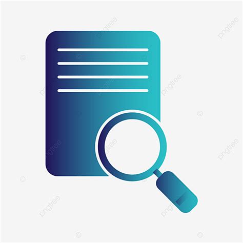 Document Icon Clipart Vector Vector Document Search Icon Search Icons