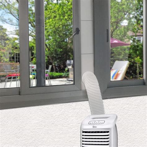 The easiest and most common way to vent your portable air conditioner is through a traditional window in your home. Jeacent Portable Air Conditioner Window Seal Plates Kit ...