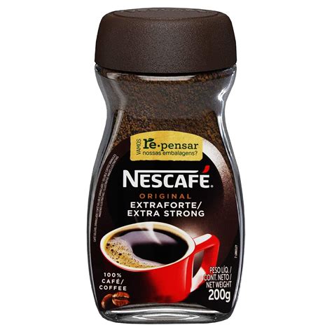 Nescafe Original Extra Fortestrong Instant Coffee 200g Pack Of 4