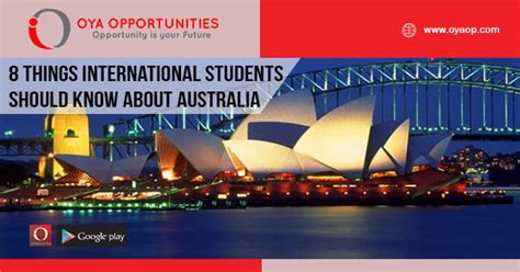 8 Things International Students Should Know About Australia Oya