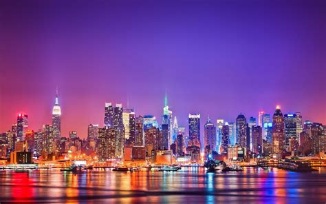 New York City Skyline Hd Wallpaper Desktop Wallpapers Hd