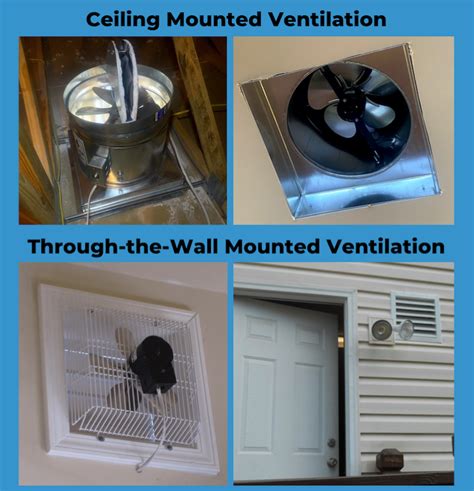 Ceiling Versus Through The Wall Mounted Ventilation Cool My Garage
