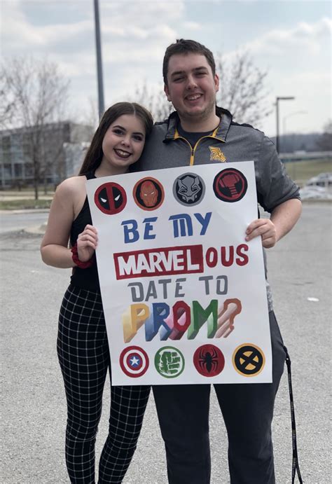 Marvel Promposal Cute Prom Proposals Prom Proposal Promposal