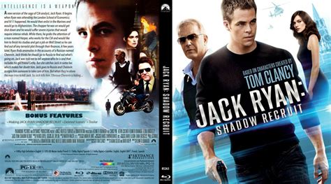 Jack Ryan Shadow Recruit Movie Blu Ray Custom Covers Jack Ryan