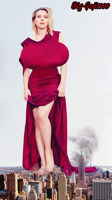 Scarlett Johansson Busty Giantess By Big Goji1999 On Deviantart