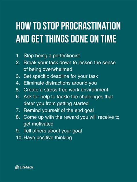 Best 25 How To Stop Procrastinating Ideas On Pinterest Study Hacks