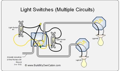 Two Switch One Light Wiring Two Way Switched Lighting Circuits 1