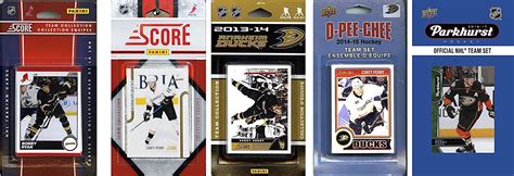 Candi Collectables Nhl Anaheim Ducks 5 Different Licensed