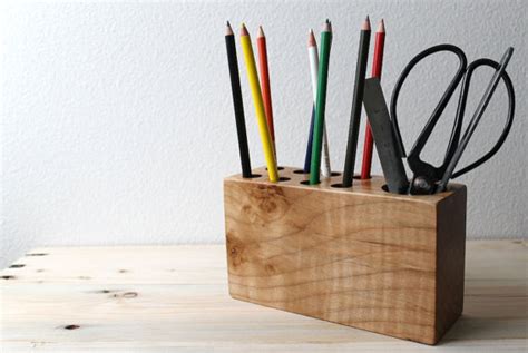 Seoul studio dialoguemethod made this stationery set by layering up birch plywood with coloured paper. Decorating Your Home Office - Interior Decorator New Jersey
