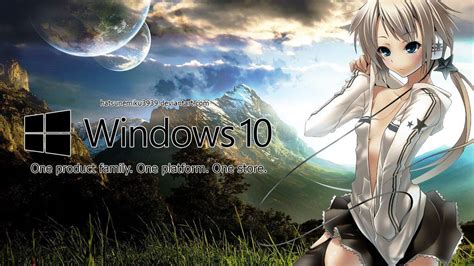 Windows 10 Anime Theme Theme Anime Windows 10 1803 Kirito Sao Alo Ggo