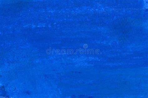 Blue Shade Color Abstract Watercolor Hand Paint Background Stock Photo
