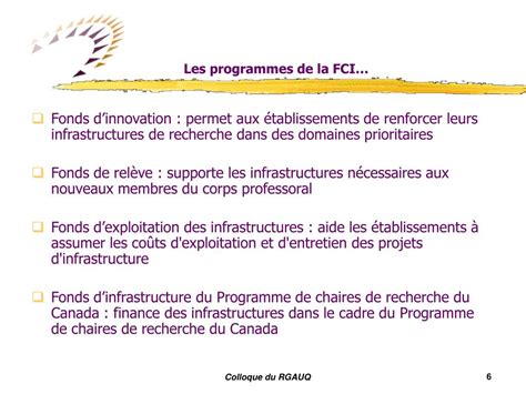 Ppt Fondation Canadienne Pour Linnovation Powerpoint Presentation Id1476815