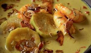 When hot, add the panch poron and fry until the nuggets of fenugreek turn deep golden brown, then turn the heat down to medium and add the onions, ginger and garlic and fry for 8 minutes until the onions are soft and brown. Aloo Ghobi Recipe by Nisha Katona | Vegetarian Indian Recipes