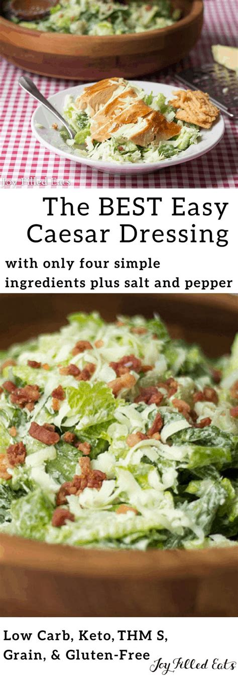 The Best Caesar Salad Low Carb Keto Thm S Gluten Free Grain Free