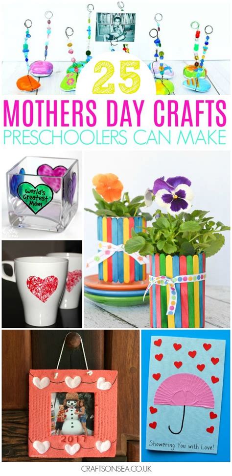 25 Mothers Day Crafts For Preschoolers Diy Mothers Day Crafts Preschool Crafts Mothers Day