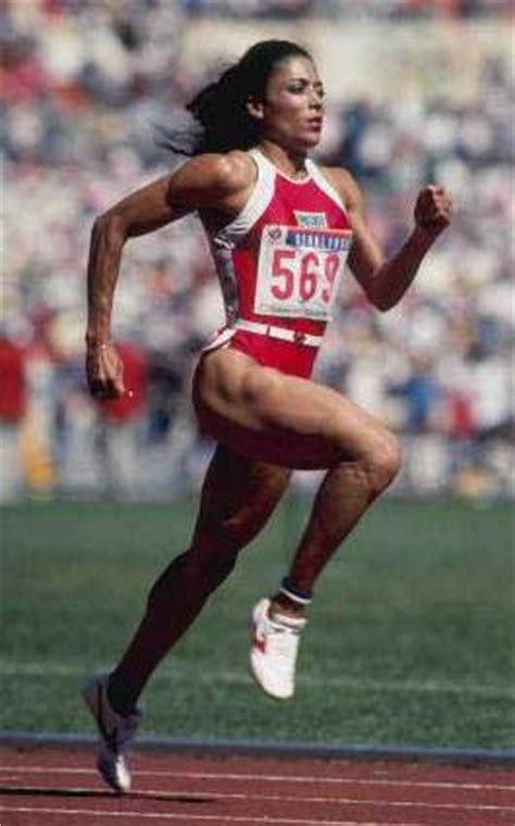 She was a three time gold medalist at the summer olympics in 1988. Florence Griffith "Flo-Jo" Joyner (1959 - 1998) - Find A Grave Memorial