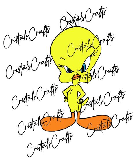 Tweety Bird Layers Svg Png Dxf Cricut Silhouette Etsy Finland