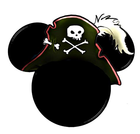 mickey heads speciall for pirates party disney scrapbook disney mouse ears mickey head