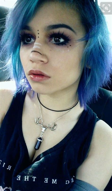 Outersphere Colorful Hair Pinterest Makeup Emo