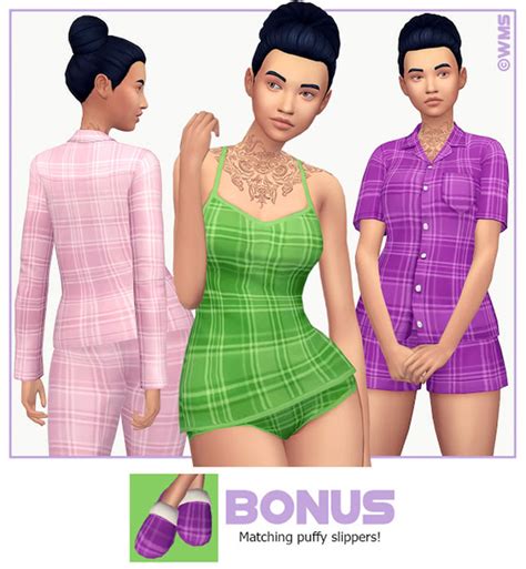 Sims 4 Maxis Match Pajamas