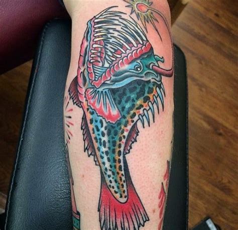 60 Angler Fish Tattoo Designs For Men Deep Sea Ink Ideas