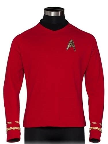 Star Trek Red Shirt Quality Replica Uniform Scifan World