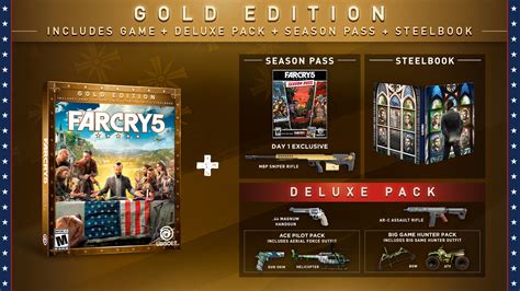 Buy Far Cry 5 Steelbook Gold Edition For Ps4 Ubisoft Official Store