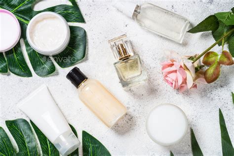 Skin Care Product Natural Cosmetic Flat Lay Stock Photo By Nadianb
