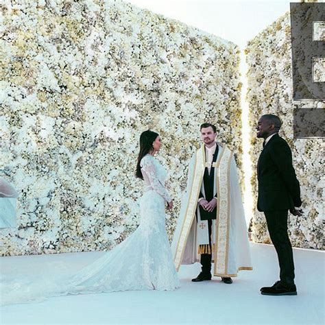 Kim Kardashian Kanye West Wedding Photos