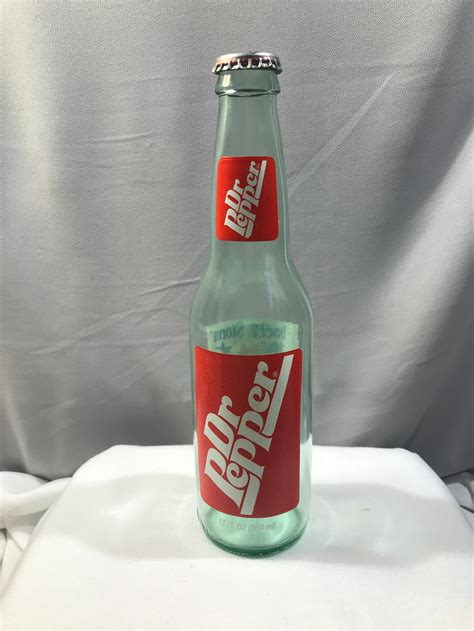 Dr Pepper Bottle Commemorative 1991 Desert Storm Glass Etsy