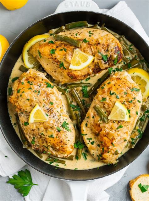 Make a better version of this indian favorite with a few easy tricks. Lemon Butter Chicken | One Pan Easy Healthy Recipe