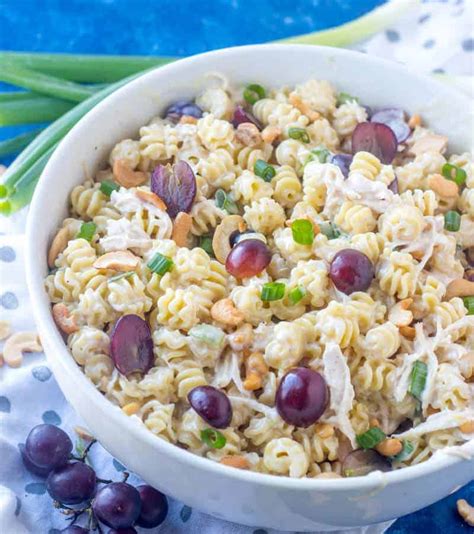 Spaghetti squash is really more like a rice noodle then spaghetti, so we riffed on a cold noodle salad. Easy Cashew Chicken Pasta Salad {An Easy Spring and Summer ...