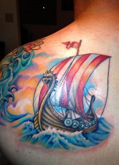 It has a lot of intricate details behind it, and we are sure with a tattoo like this. 59 Alluring Viking Tattoos For Back