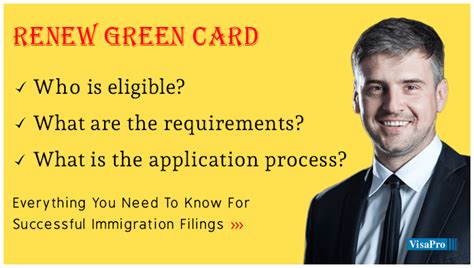 Green Card Renewal Faq Visapro