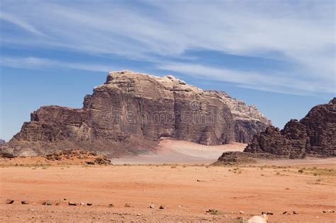 Wadi Rum Desert Also Known As The Valley Of The Moon Southern Jordan