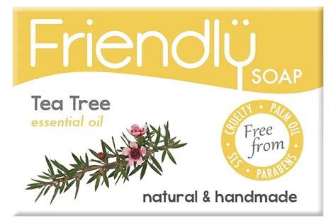 Tea Tree Turmeric Soap 95g Friendly Soap Healthy Supplies