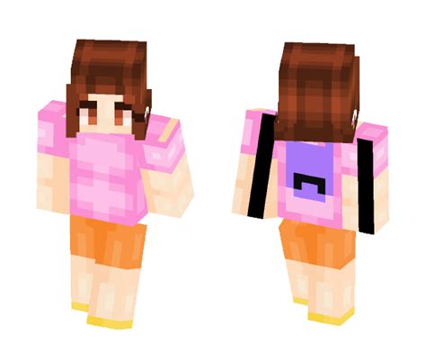 Download The Legend Dora The Explorer Minecraft Skin For Free