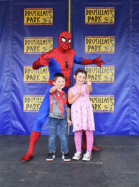 Spider Mans Super Fans Meet Their Hero At Drusillas Park