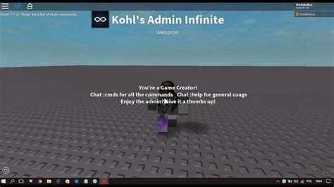 Roblox Tutorial How To Add Kohl S Admin To Your Roblox Game
