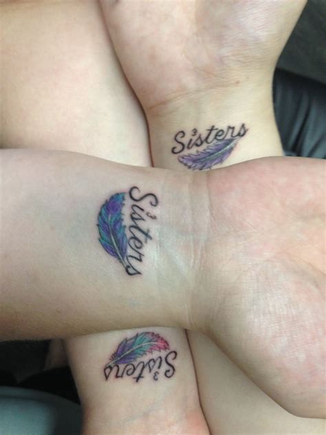 Three Sister Tattoos Sister Tattoos Quotes Cute Sister Tattoos