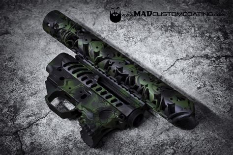 Mad Dragon Camo In Bazooka Green Mad Black And Sniper Grey Mad Custom
