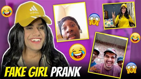 Fake Girl Prank On Omegle😂 Rahul Lakhanpal Youtube