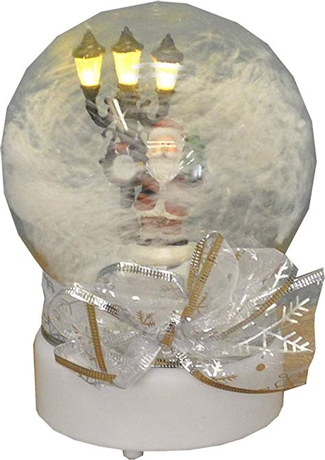 Premier 19cm Musical Christmas Snow Globe With Light Uk