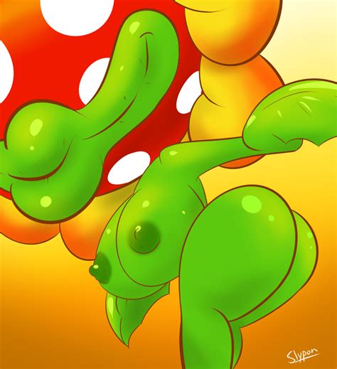 Rule 34 Anthro Ass Breasts Color Exposed Breasts Female Female Only Green Skin Mario Series