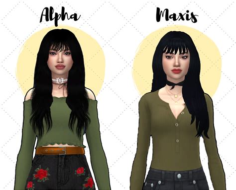 Im Thinking Of Switching To Maxis Match Cc So I Remade A Sim Which Is Better Thesims