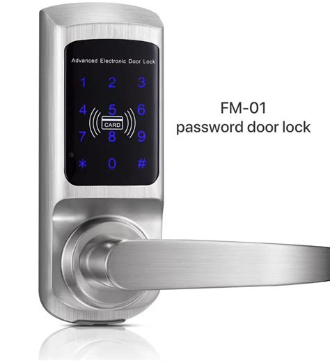 Z Wave Smart Number Lock Door Outdoor Keyless Alarm Combination Lock