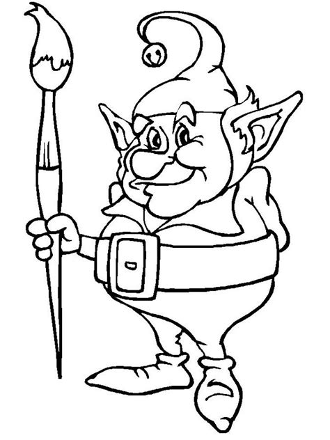 elf coloring sheet free Christmas coloring pages elf on the shelf and reindeer
