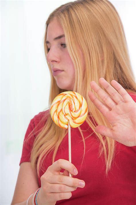 Girl With Lolly Pop Photograph By Lea Paterson Science Photo Library